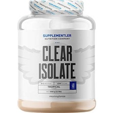 Supplementler Clear Isolate 1000 gr - Tropikal Meyve