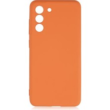 TeleZone Samsung Galaxy S21 Fe Kılıf Şık Leke Yapmayan Esnek Kadife Dolgulu Oxshan Premium Silikon Kapak