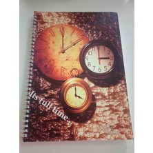 Çubuk 120 Yaprak Cızgılı Defter A4 Spırallı