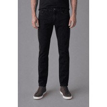 Bisse Antrasit Denim Fermuarlı Yikamali Jean Pantolon PNJ25K25201_D58