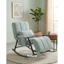 Velura Home & Living Coco Sallanan Berjer & Tv Koltuğu & Dinlenme & Okuma & Emzirme Koltuğu
