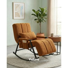 Velura Home & Living Coco Sallanan Berjer & Tv Koltuğu & Dinlenme & Okuma & Emzirme Koltuğu