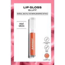 Gaddot Bluff Lip Gloss – Işıltılı Şeftali Tonlu Dudak Parlatıcısı