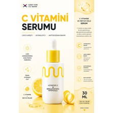 Commonlabs C Vitaminli Serum Tüm Cilt Tipleri İçin Aydınlatıcı Etki 30 ml Meyve Özlü İçerik