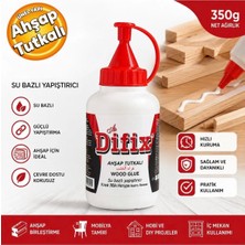 Difix Dfx-13 Su Bazlı 350 Gram Ahşap Tutkalı Beyaz