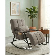 Velura Home & Living Coco Sallanan Berjer & Tv Koltuğu & Dinlenme & Okuma & Emzirme Koltuğu
