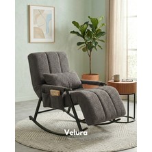 Velura Home & Living Coco Sallanan Berjer & Tv Koltuğu & Dinlenme & Okuma & Emzirme Koltuğu