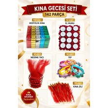 Kitapmitap Kına Gecesi Kına Seti 142 Parça