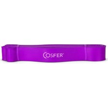 Cosfer Latex Güç Bandı 21 Mm Mor