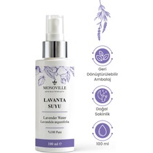 Monoville Lavanta Suyu 100 ml Sprey Başlıklı (Lavender Water)