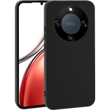 TeleZone Honor Magic 8 Lite 5g Kılıf Şık Leke Yapmayan Esnek Kadife Dolgulu Oxshan Premium Silikon Kapak