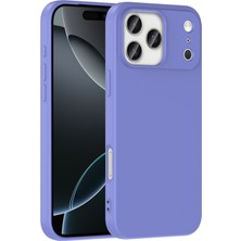 TeleZone iPhone 17 Pro Max Kılıf Şık Leke Yapmayan Esnek Kadife Dolgulu Oxshan Premium Silikon Kapak