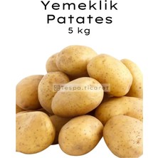 Tespa Ticaret Yemeklik Patates 5 kg - Taze ve Lezzetli Yemeklik Patates