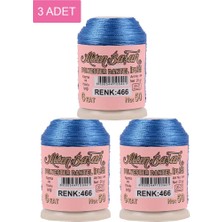 Teda 3 Adet Altınbaşak Oya ve Dantel Ipi 20 gr - Royaleks - No: 466 Teda Najmaddin