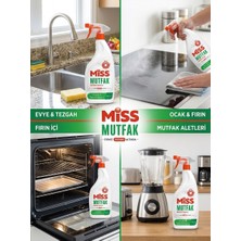 Miss Mutfak Temizleyici 750 ml Sprey Başlığı ile Kolay Kullanım ve Hijyenik Yüzeyler
