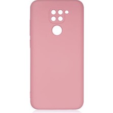 TeleZone Redmi Note 9 Kılıf Şık Leke Yapmayan Esnek Kadife Dolgulu Oxshan Premium Silikon Kapak