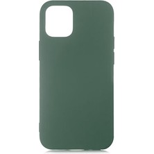 TeleZone iPhone 12 Mini Kılıf Şık Leke Yapmayan Esnek Kadife Dolgulu Oxshan Premium Silikon Kapak