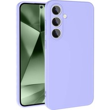 TeleZone Samsung Galaxy S24 Fe Kılıf Şık Leke Yapmayan Esnek Kadife Dolgulu Oxshan Premium Silikon Kapak