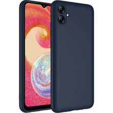 TeleZone Samsung Galaxy A04E Kılıf Şık Leke Yapmayan Esnek Kadife Dolgulu Oxshan Premium Silikon Kapak