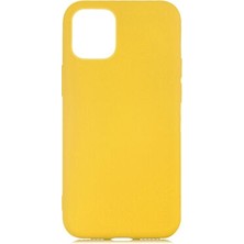 TeleZone iPhone 12 Kılıf Şık Leke Yapmayan Esnek Kadife Dolgulu Oxshan Premium Silikon Kapak