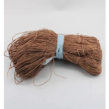 Teda Koyu Taba Renk Çile Kağıt Ip Çanta Ipi Supla Ipi  No:34 - (550-600 Gr) Teda Najmaddin