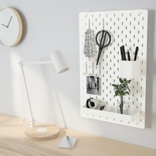 Ikea Skådıs Çok Amaçlı Pano , Beyaz, 36X56 cm (Tüm Aksesuarlar Dahil)