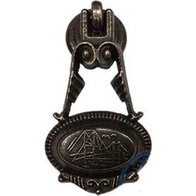 Karg Najmaddin Dekoratif Zamak Sarkaç  Küçük  Kulp - 30X63MM, Eskitme, 1 Adet Karg Najmaddin