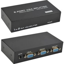 Sh Powermaster 2 Port 250 Mhz VGA Splitter Dağıtıcı Sh Najmaddin