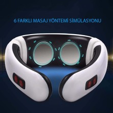 Dress Art D.art And Tech USB Şarjlı Masaj Aleti, Servikal Masaj Boyun Omuz  Manyetik Boyun Ağrısı Cihazı