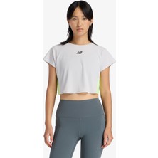 New Balance Fast Days Kadın Gri Sweatshirt.gym