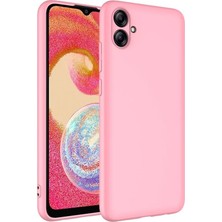 TeleZone Samsung Galaxy A04E Kılıf Şık Leke Yapmayan Esnek Kadife Dolgulu Oxshan Premium Silikon Kapak