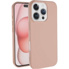 TeleZone iPhone 16 Pro Max Kılıf Şık Leke Yapmayan Esnek Kadife Dolgulu Oxshan Premium Silikon Kapak