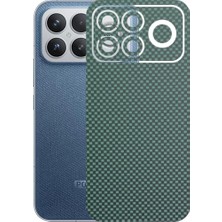 Kapps Poco F8 Ultra ile Uyumlu Fiber Serisi Premium Arka Kapak Kaplama(Kenarlar Yoktur!)