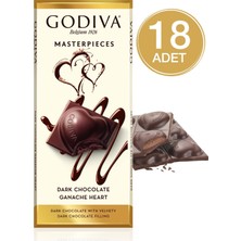 Godiva Masterpieces Bitter Tablet 86 gr x 18 Adet