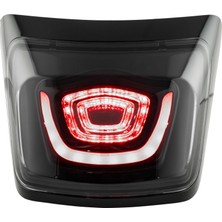 SIP Vespa Gts-Gtv Arka Stop LED *parlak  Siyah Çerçeve* (2023- ) / Sıp x Koso