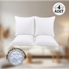 Kare Kırlent Yastık Içi Sünger Dolgulu 4 Adet