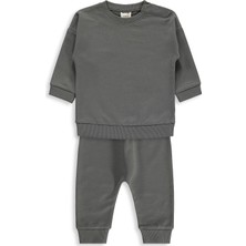 Civil Baby Basic 6-18 Ay Takım - Gri
