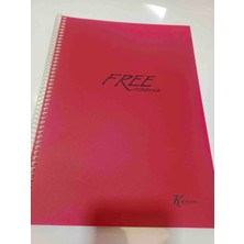 Keskin Color Free Notebook 120 Yaprak Cızgılı Defter A4 Spırallı