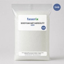 faserix Sodyum Metabisülfit E223 - 3 kg