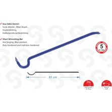 Gees Global Sait Demirci Sk 6000 Kısa Sökü Demiri - 1200 Gr, 61CM