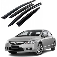 Carmind Honda Civic Uyumlu Mugen Cam Rüzgarlığı 2006-2012