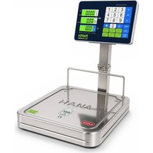 hana 150 kg airbus-lcd terazi-2026 onaylı-mühürlü- hesaplı-su geçirmez tartı-1000 saat şarj ömrü