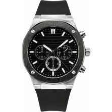 Aybars Erkek Kol Saati, Plastik Kordon, Siyah Kadran Quartz Analog Bilek Saati