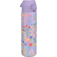 Ion8 - Paslanmaz Çelik Ince Suluk - Zarif Çiçekli - 600 ml - Sızdırmaz