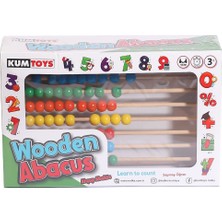 KM5632 Ahşap Abaküs -Kumtoys