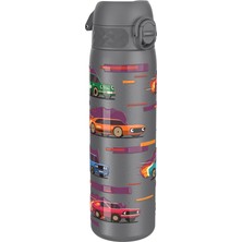 Ion8 - Paslanmaz Çelik Ince Suluk - Yarış Arabaları - 600 ml - Sızdırmaz