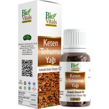 Bio Vitals Keten Tohumu Yağı 50 ml