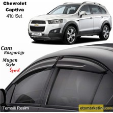 Carmind Chevrolet Captiva Mugen Cam Rüzgarlığı