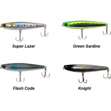 Sea Horse Ex-Fortuna 7.5 cm 7.8 gr Su Üstü Maket Balık Super Laser