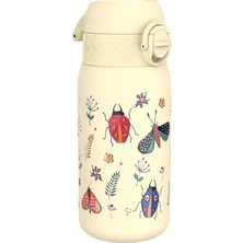 Ion8 - Paslanmaz Çelik Çocuk Suluk - Böcekler Alemi - 400 ml - Sızdırmaz